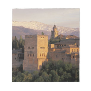 Spanje, Granada, Andalusië De Alhambra, Notitieblok
