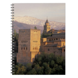 Spanje, Granada, Andalusië De Alhambra, Notitieboek