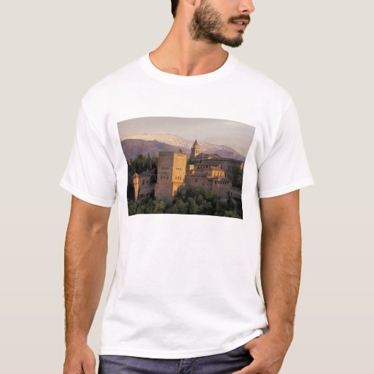 Spanje, Granada, Andalusië De Alhambra, T-shirt (Voorkant)