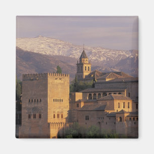 Spanje, Granada, Andalusië Het Alhambra, 2 Magneet