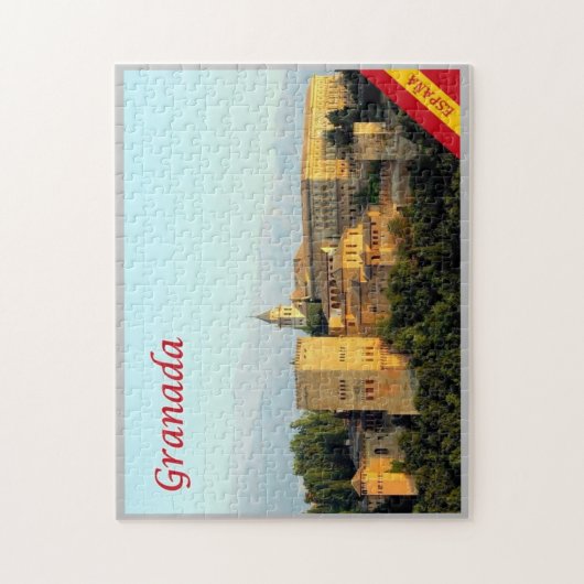 Spanje - Granada - Legpuzzel (Verticaal)