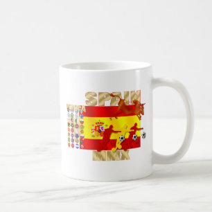 Spanje Grote España Flag Raging bull Toro Gifts Koffiemok