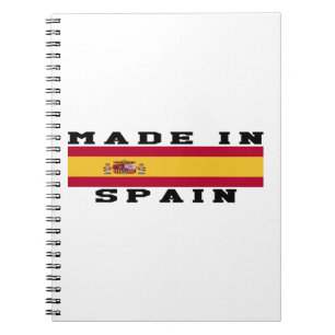 Spanje heeft in Design geproduceerd Notitieboek
