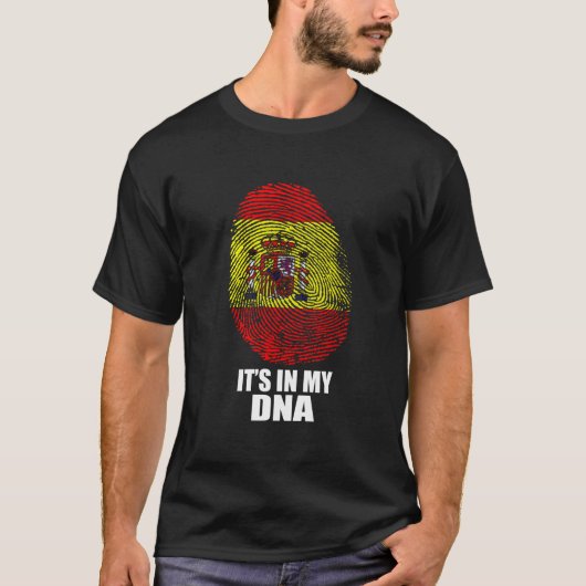 Spanje Het is mijn DNA T-shirt (Voorkant)