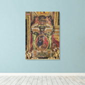 Spanje houdende erkenning van de preëminentie van  canvas afdruk (Insitu (Houten vloer))