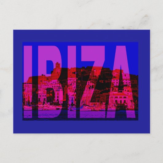 spanje ibiza briefkaart (Voorkant)