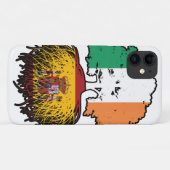 Spanje - Iers Iers - boomrootenvlag Case-Mate iPhone Case (Achterkant (horizontaal))