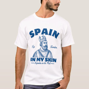 Spanje in mijn huid t-shirt