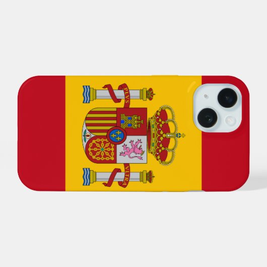 Spanje iPhone 15 Case (Achterkant horizontaal)