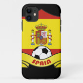 Spanje iPhone 5 Hoesje Voetbal (Achterkant)