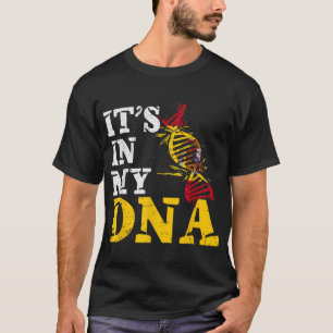 Spanje is in mijn DNA-Spaanse vlag España T-shirt