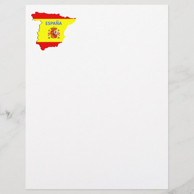 Spanje-kaart (Voorkant)