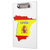 Spanje-kaart Klembord (Links)