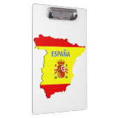 Spanje-kaart Klembord (Rechts)