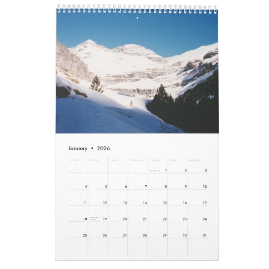Spanje Kalender (Jan 2026)