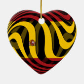 Spanje Keramisch Ornament (Achterkant)