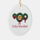 Spanje Kerstmis 2 Keramisch Ornament (Rechts)