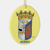 Spanje - kerstversiering Salamanca Keramisch Ornament (Rechts)