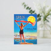 Spanje, kust van de zon Malaga Briefkaart (Staand voorkant)