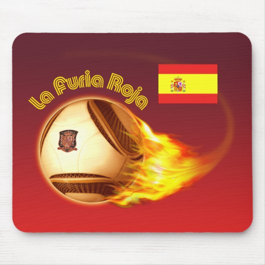 Spanje La Furia Roja 2 Muismat (Voorkant)