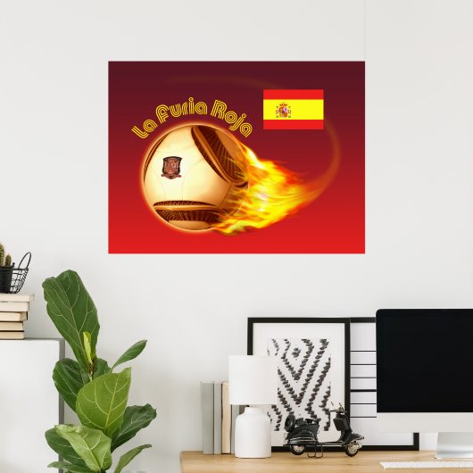 Spanje La Furia Roja 2 Poster (Thuiskantoor)