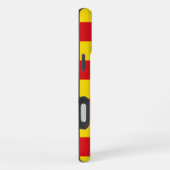 Spanje: La Senyera Catalaanse vlag iPhone Hoesje (Rechterkant)