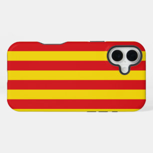 Spanje: La Senyera Catalaanse vlag iPhone 16 Plus Hoesje