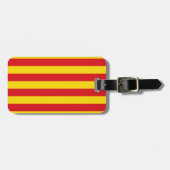 Spanje: La Senyera Catalonia Bagagelabel (Voorkant horizontaal)