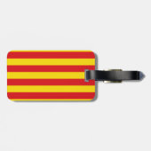 Spanje: La Senyera Catalonia Bagagelabel (Achterkant horizontaal)