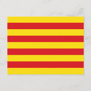 Spanje: La Senyera Catalonia Briefkaart