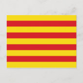 Spanje: La Senyera Catalonia Briefkaart (Voorkant)