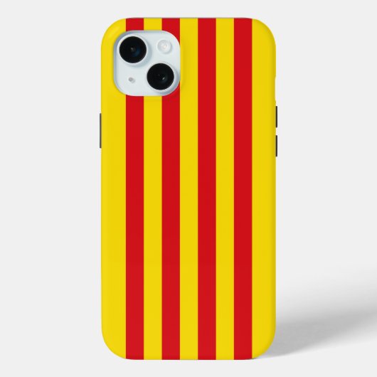 Spanje: La Senyera Catalonia Case-Mate iPhone Case (Achterkant)