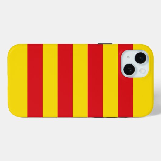 Spanje: La Senyera Catalonia Otterbox iPhone Case (Achterkant (horizontaal))