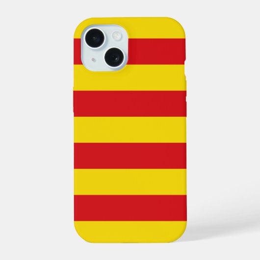 Spanje: La Senyera Catalonia Otterbox iPhone Case iPhone 15 Case (Achterkant)