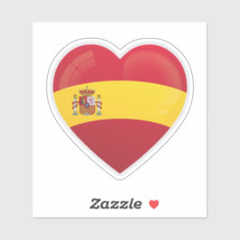 Spanje Liefde Icon Sticker