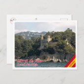 Spanje - Lloret de Mar - Briefkaart (Voorkant / Achterkant)