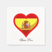 Spanje Love Servetten (Voorkant)
