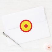 Spanje Luchtmacht Roundel Ronde Sticker (Envelop)