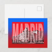 spanje madrid briefkaart (Voorkant / Achterkant)