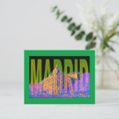 spanje madrid briefkaart (Staand voorkant)