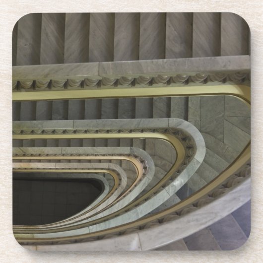 Spanje, Madrid, Circulo de Bellas Artes, staircas Drankjes Onderzetter (Voorkant)