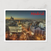Spanje - Madrid - City - Briefkaart (Voorkant)
