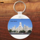 Spanje, Madrid City Hall Plaza de Cibeles (St.K.) Sleutelhanger (Voorkant)