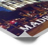 Spanje - Madrid - City - Poster (Hoek)