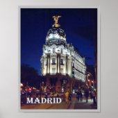 Spanje - Madrid - City - Poster (Voorkant)