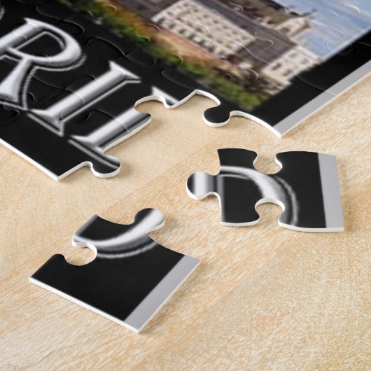 Spanje - Madrid - I Love - Legpuzzel (Zijkant)