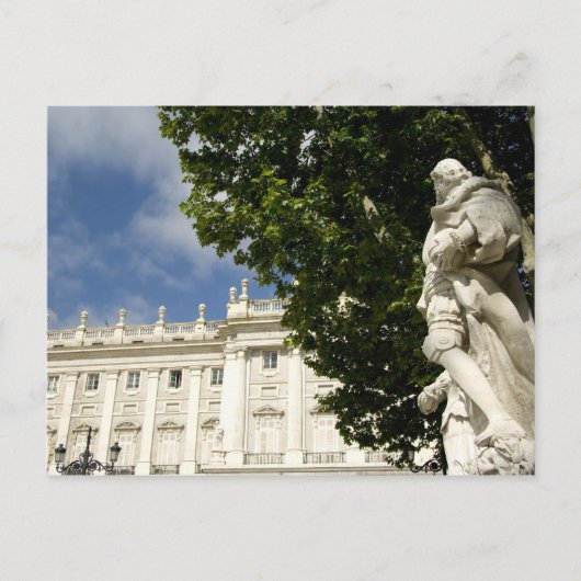Spanje, Madrid. Koninklijk Paleis. Briefkaart (Voorkant)