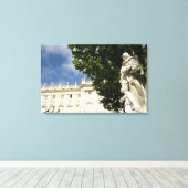 Spanje, Madrid. Koninklijk Paleis. Canvas Afdruk (Insitu (Houten vloer))