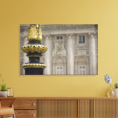Spanje, Madrid. Koninklijk Paleis,  gloeilamp Canvas Afdruk (Insitu (Woonkamer))