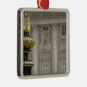 Spanje, Madrid. Koninklijk Paleis, gloeilamp Metalen Ornament (Rechts)